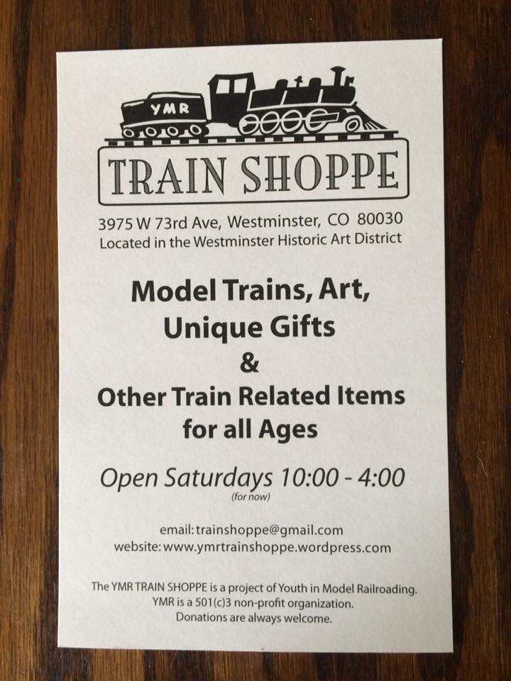 YMR TRAIN SHOPPE | 3975 W 73rd Ave, Westminster, CO 80030, USA | Phone: (720) 397-3600