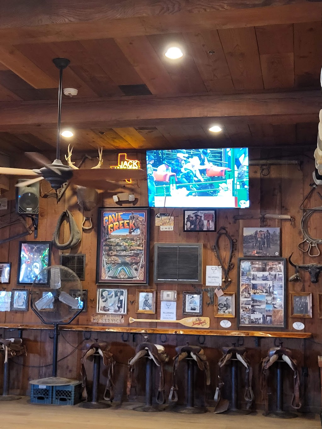 Buffalo Chip Saloon and Steakhouse | 6823 E Cave Creek Rd, Cave Creek, AZ 85331, USA | Phone: (480) 488-9118