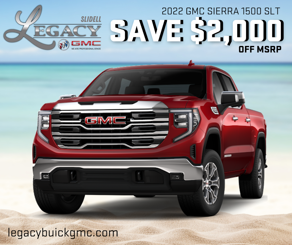 Legacy Buick GMC | 293 E Howze Beach Rd, Slidell, LA 70458, USA | Phone: (985) 746-9193