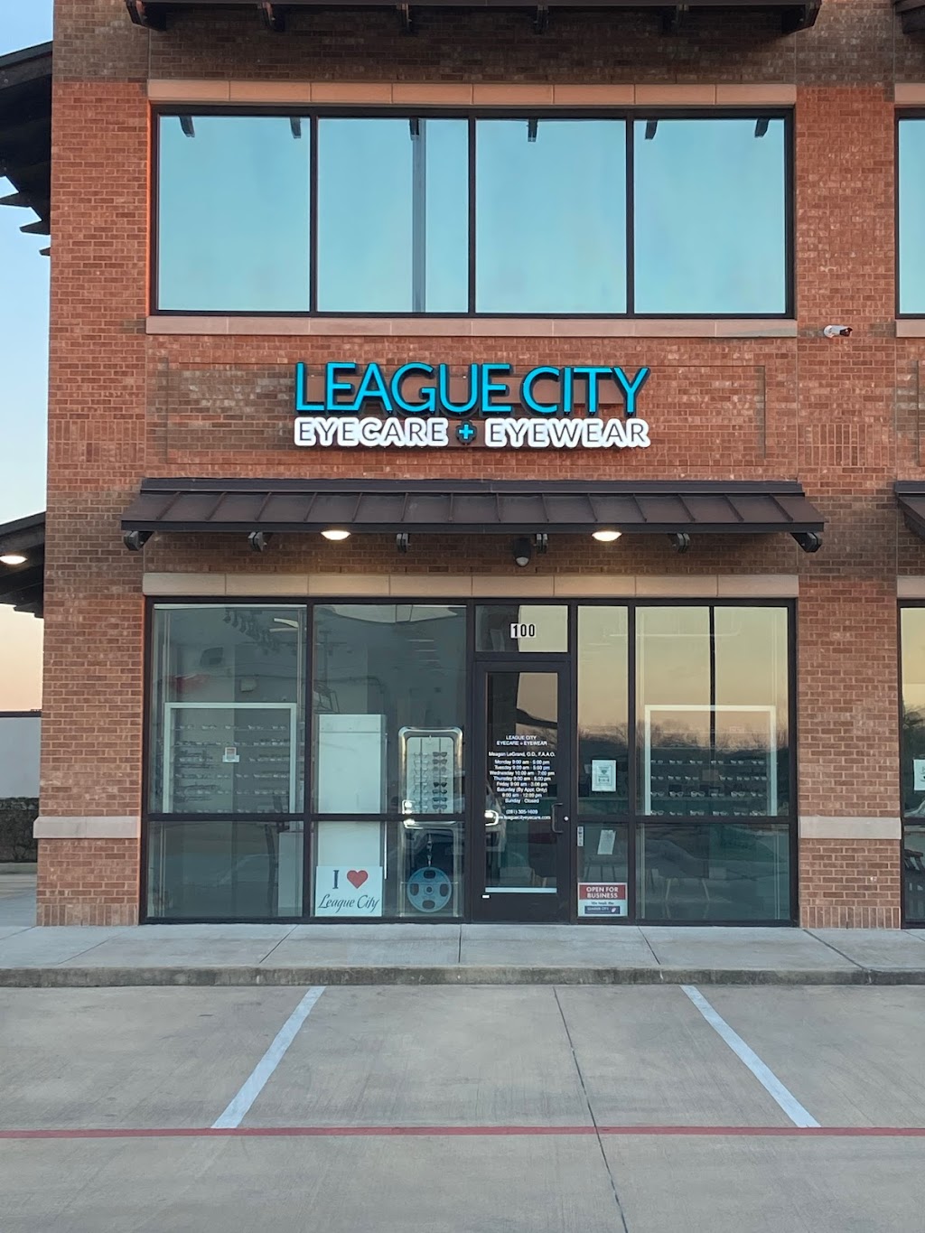 League City Eyecare & Eyewear | 3725 E League City Pkwy Ste 100, League City, TX 77573 | Phone: (281) 305-1609