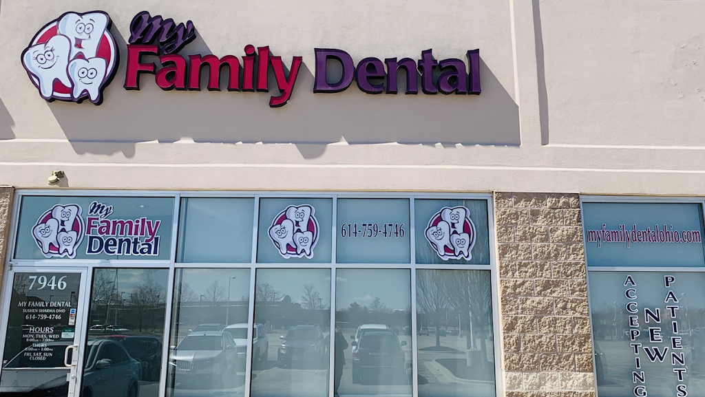 My Family Dental | 7946 E Broad St, Reynoldsburg, OH 43068, USA | Phone: (614) 759-4746