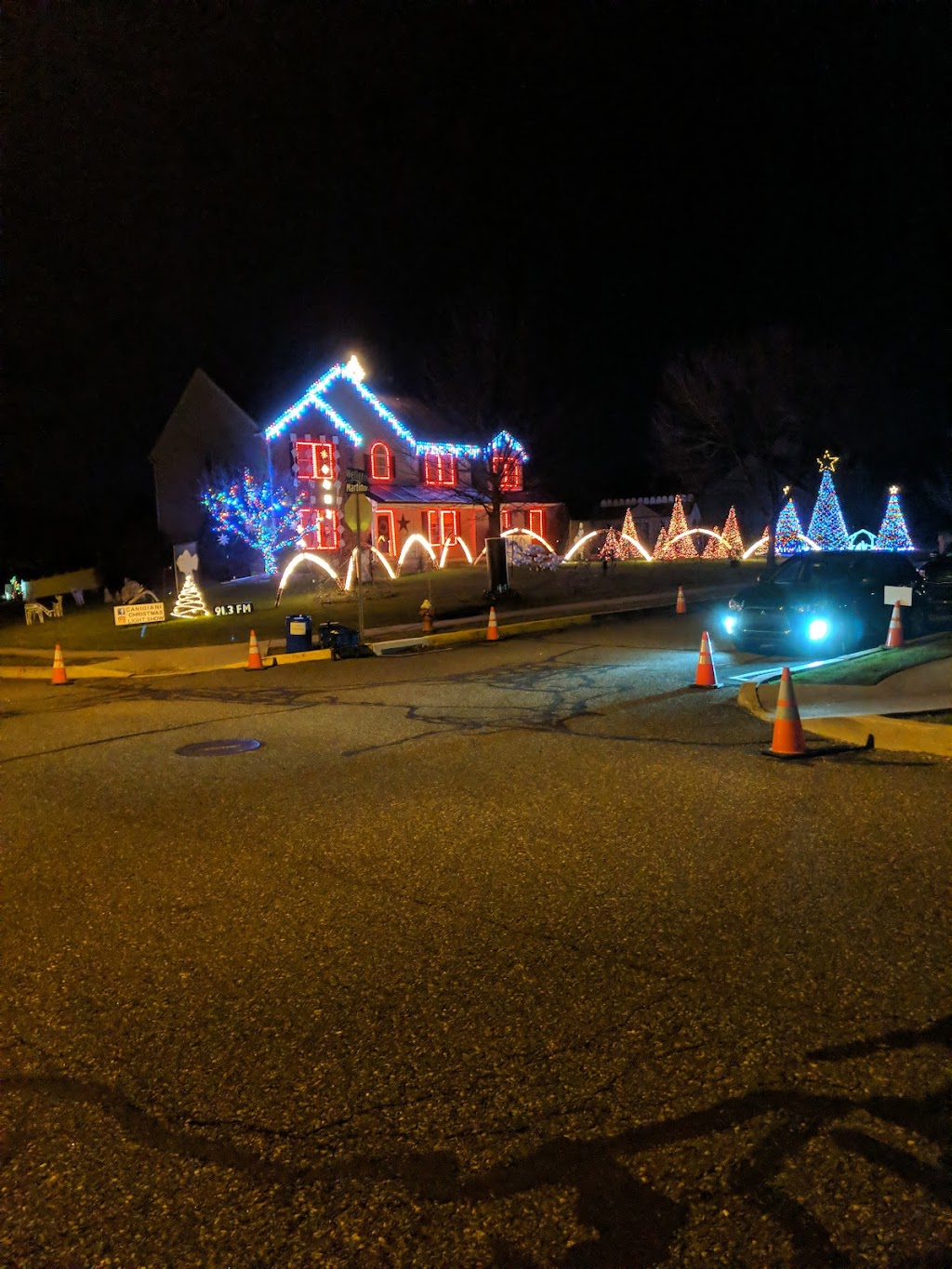 Canigiani Christmas Light Show | Romig Rd &, Martin Dr, New Hanover Township, PA 19525, USA | Phone: (215) 290-5495