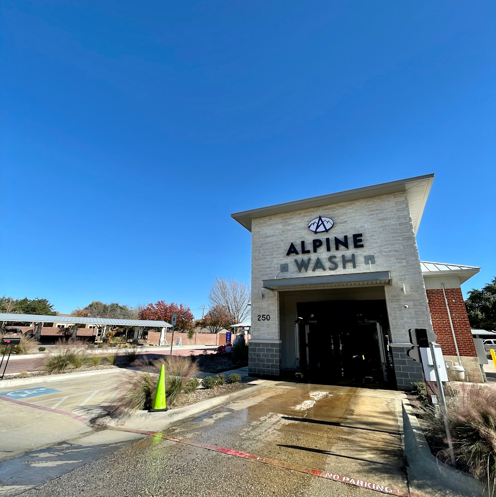 Alpine Car Wash | 250 S Denton Tap Rd, Coppell, TX 75019, USA | Phone: (817) 393-2707