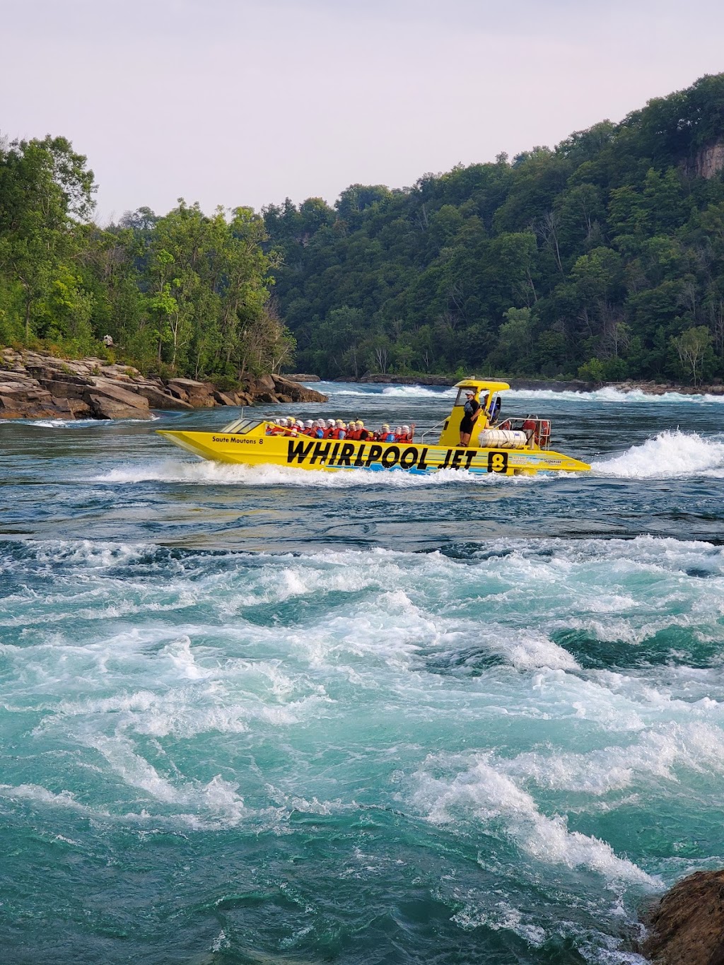 Whirlpool Jet Boat Tours | 55 River Frontage Road, Queenston, ON L0S 1L0, Canada | Phone: (888) 438-4444