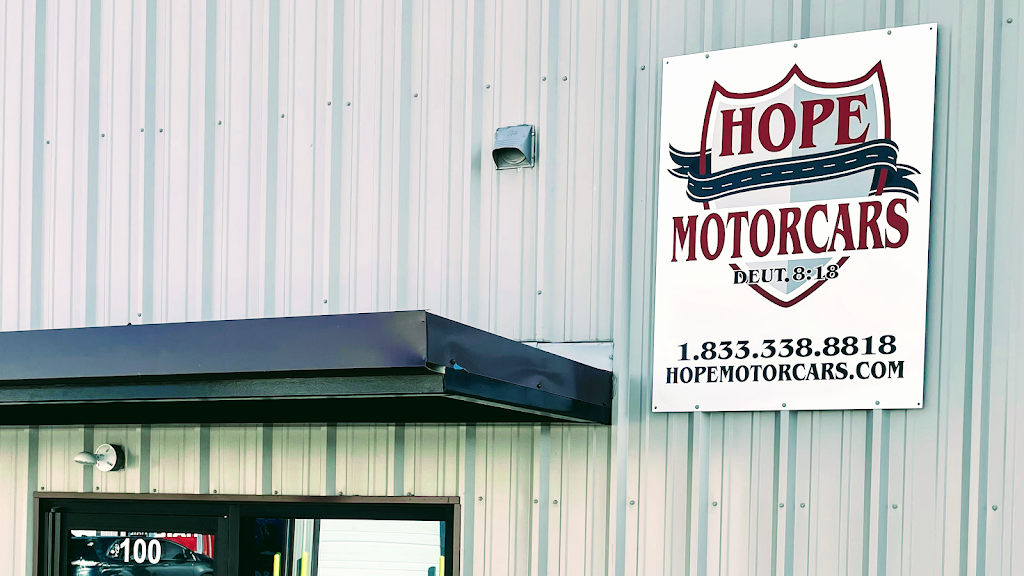 Hope Motorcars | 1120 Blue Mound Rd W Suite 100, Fort Worth, TX 76052, USA | Phone: (833) 338-8818