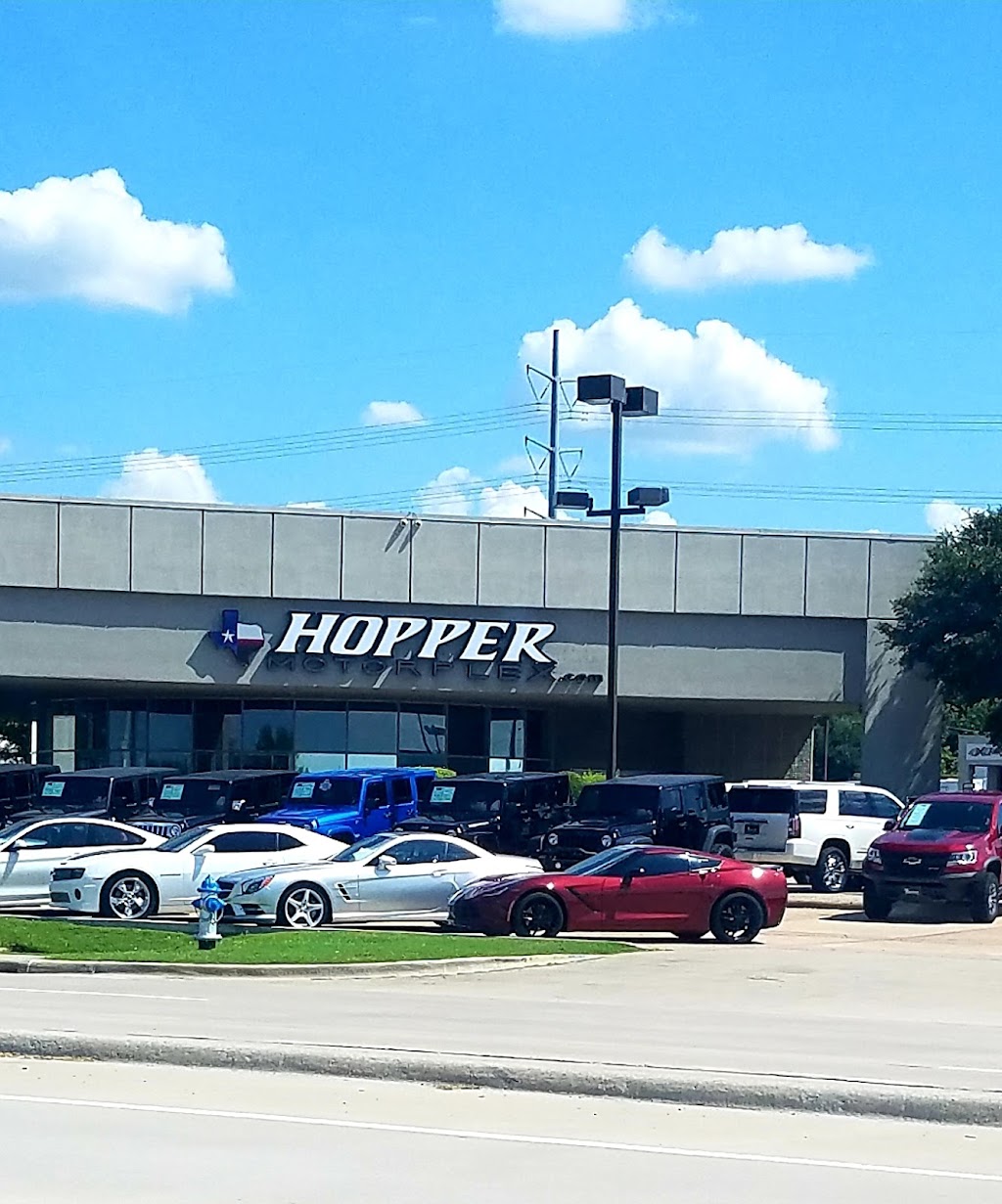 Hopper Motorplex | 3333 W Plano Pkwy #300, Plano, TX 75075, USA | Phone: (214) 544-0102
