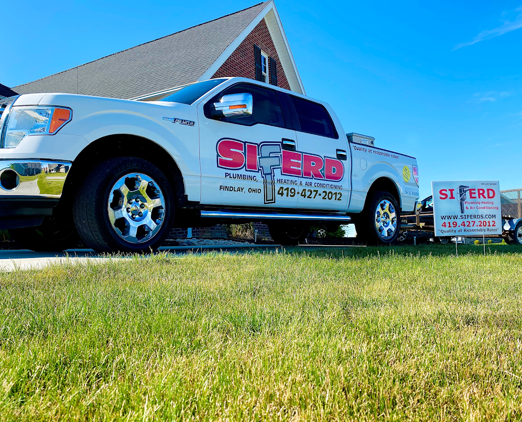 Siferd Plumbing Heating & A/C LLC | 10603 County Rd 99, Findlay, OH 45840, USA | Phone: (419) 427-2012