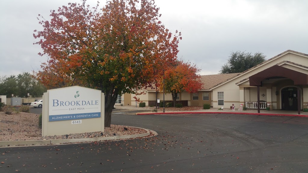 Brookdale East Mesa | 6145 E Arbor Ave, Mesa, AZ 85206, USA | Phone: (480) 832-1300