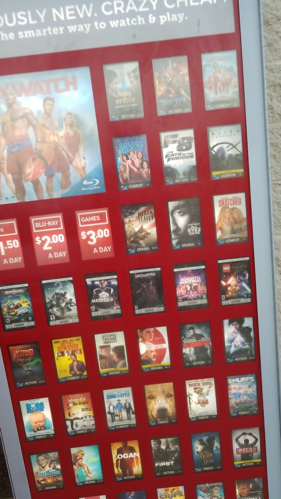 Redbox | 5000 N 37th St, Broken Arrow, OK 74014, USA | Phone: (866) 733-2693