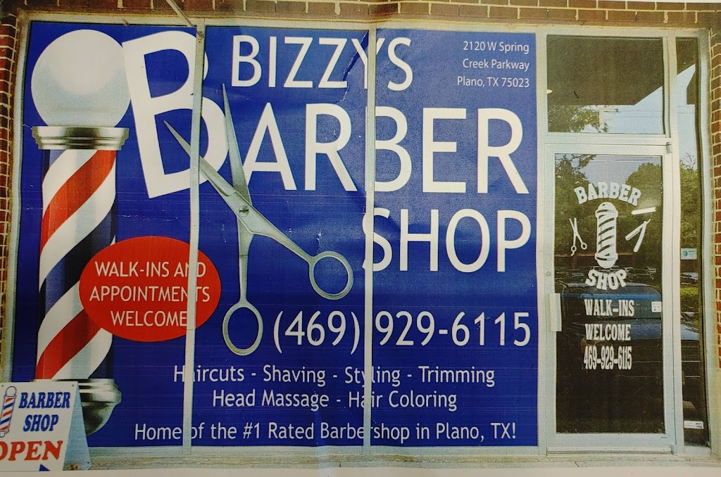 Bizzys Barber Shop | 2120 Spring Creek Pkwy, Plano, TX 75023, USA | Phone: (469) 929-6115