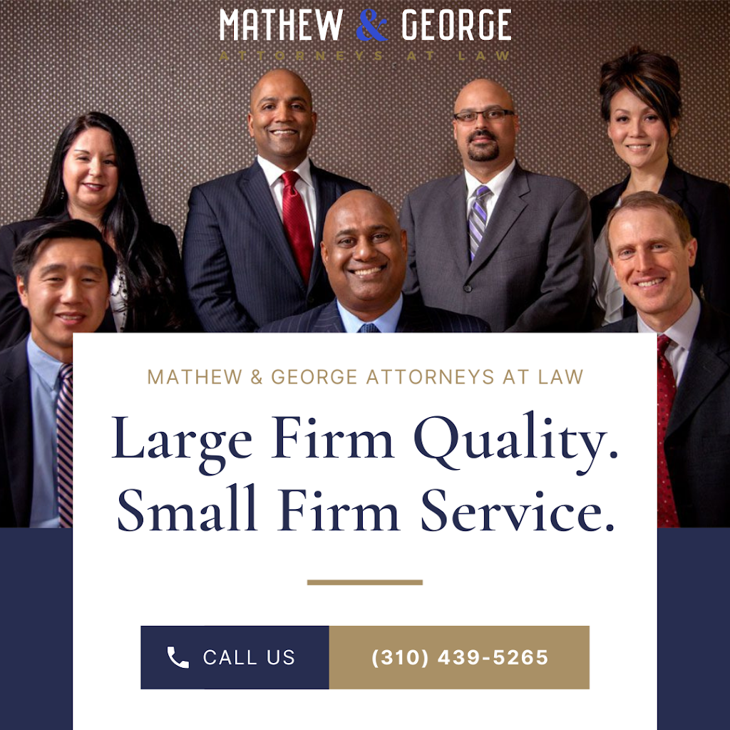 Mathew & George Attorneys At Law | 500 S Grand Ave #2050, Los Angeles, CA 90017, USA | Phone: (310) 478-4349