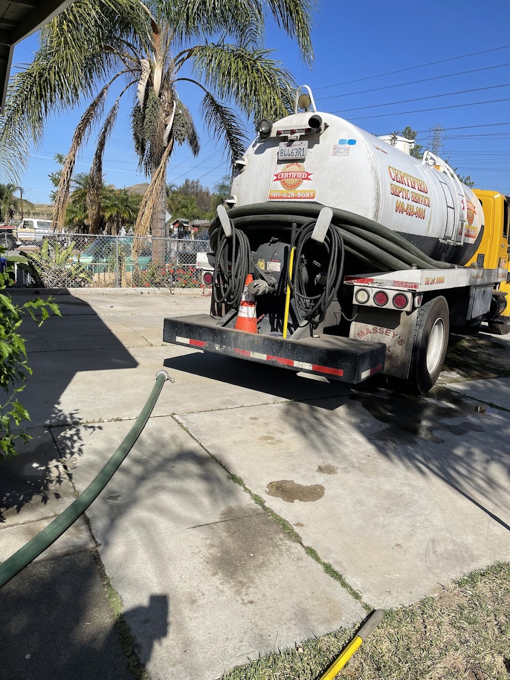 Certified septic | 6685 N Miners Ct, San Bernardino, CA 92407, USA | Phone: (909) 548-9105