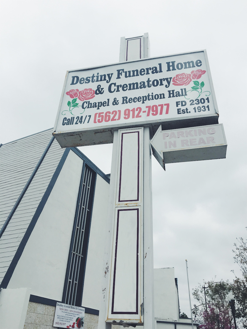 Destiny Funeral Home & Crematory | 5443 Long Beach Blvd, Long Beach, CA 90805, USA | Phone: (562) 912-7977