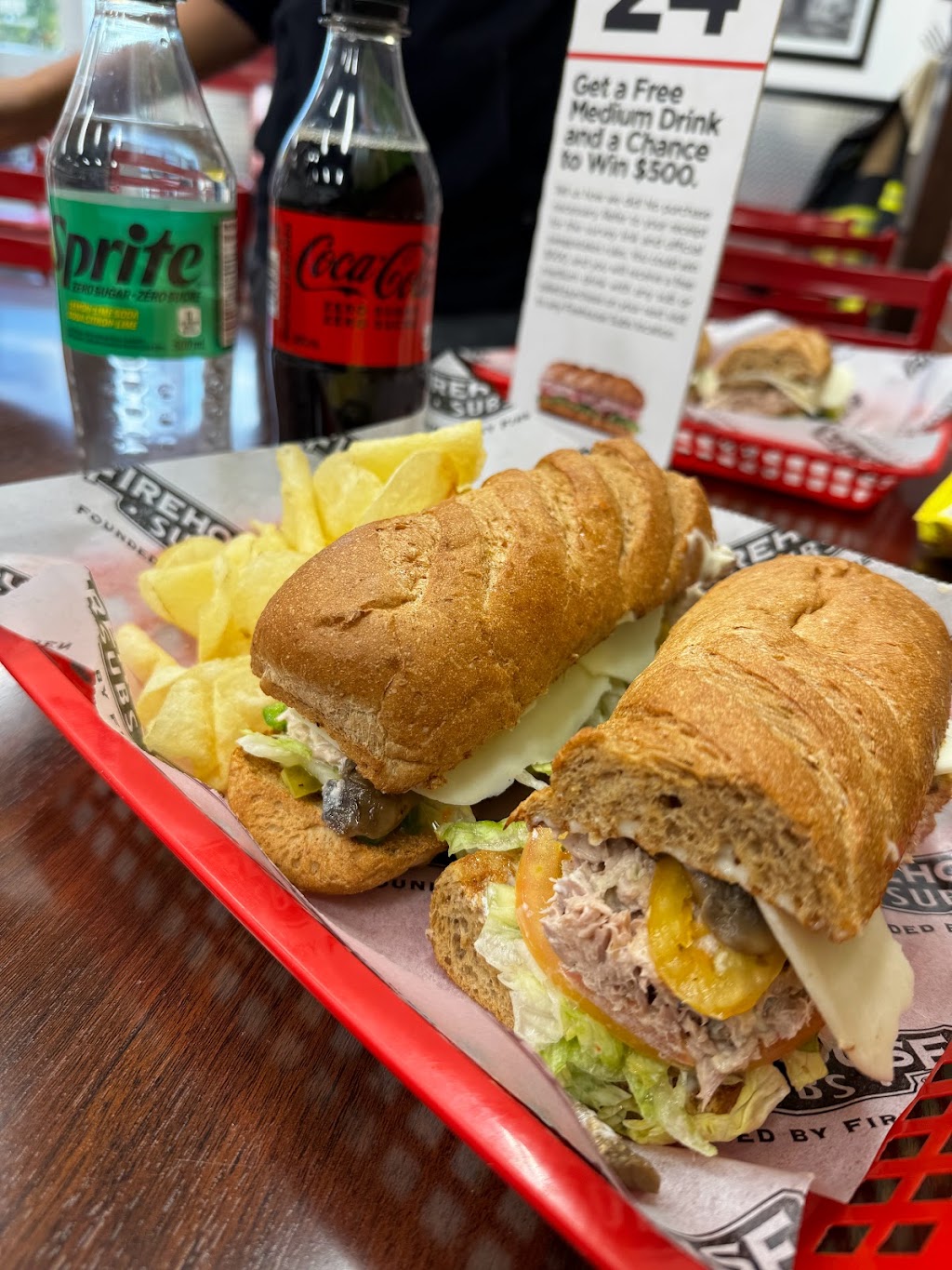 Firehouse Subs Windsor Huron Church | 1726 Huron Church Rd, Windsor, ON N9C 2L4, Canada | Phone: (519) 254-4871