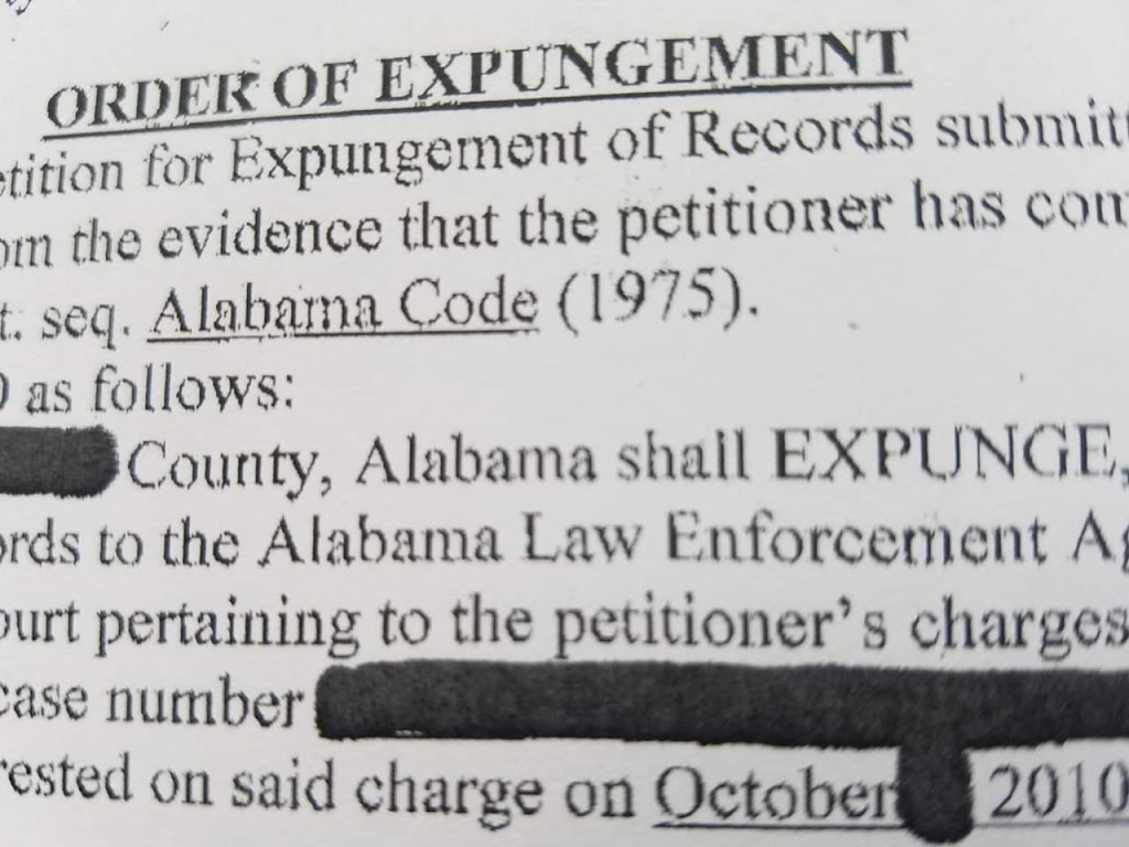 Alabama Expungement Lawyer | 33300 US-280 #103, Childersburg, AL 35044, USA | Phone: (205) 924-3839