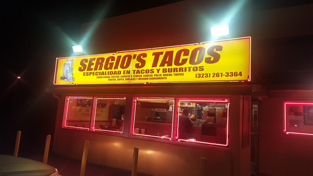 Sergios Tacos | 2216 S Atlantic Blvd, Commerce, CA 90040, USA | Phone: (323) 261-3364