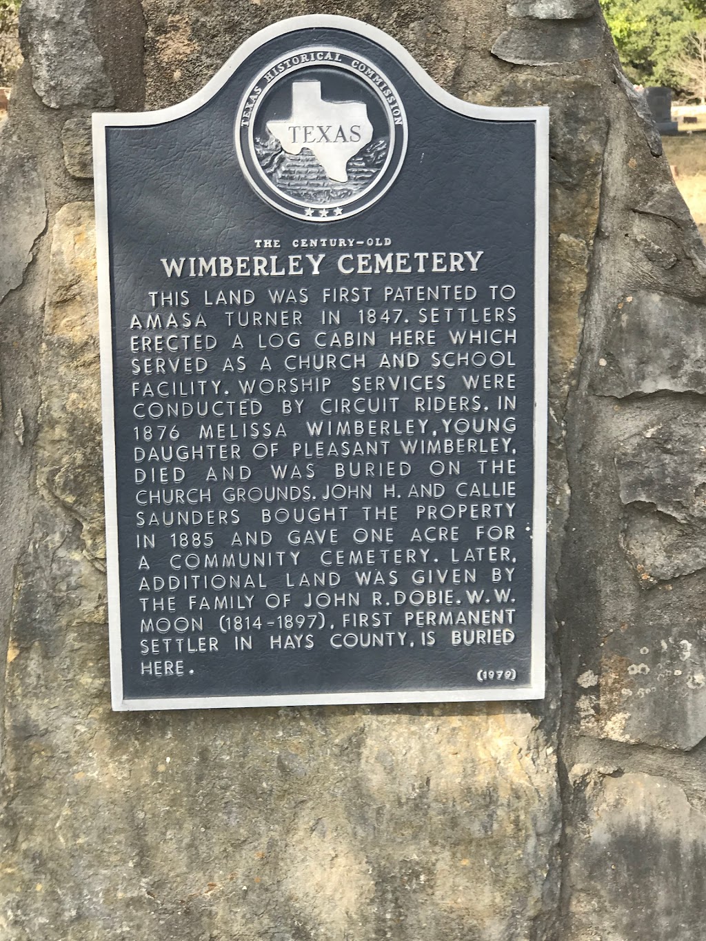 Wimberley Cemetery Association | 481 Old Kyle Rd, Wimberley, TX 78676, USA | Phone: (512) 753-5342