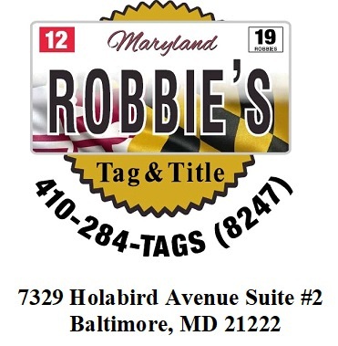 ROBBIES TAG & TITLE | 7329 Holabird Ave Suite #2, Baltimore, MD 21222 | Phone: (410) 284-8247