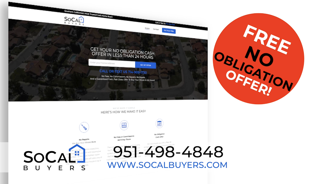 SoCal Buyers - We Buy Houses Cash | 24401 Dana Dr, Dana Point, CA 92629, USA | Phone: (714) 909-1730