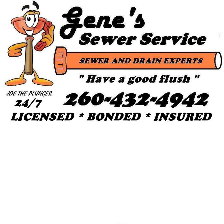 Genes Sewer Service | 1806 Lathrop Dr, Fort Wayne, IN 46808, USA | Phone: (260) 432-4942