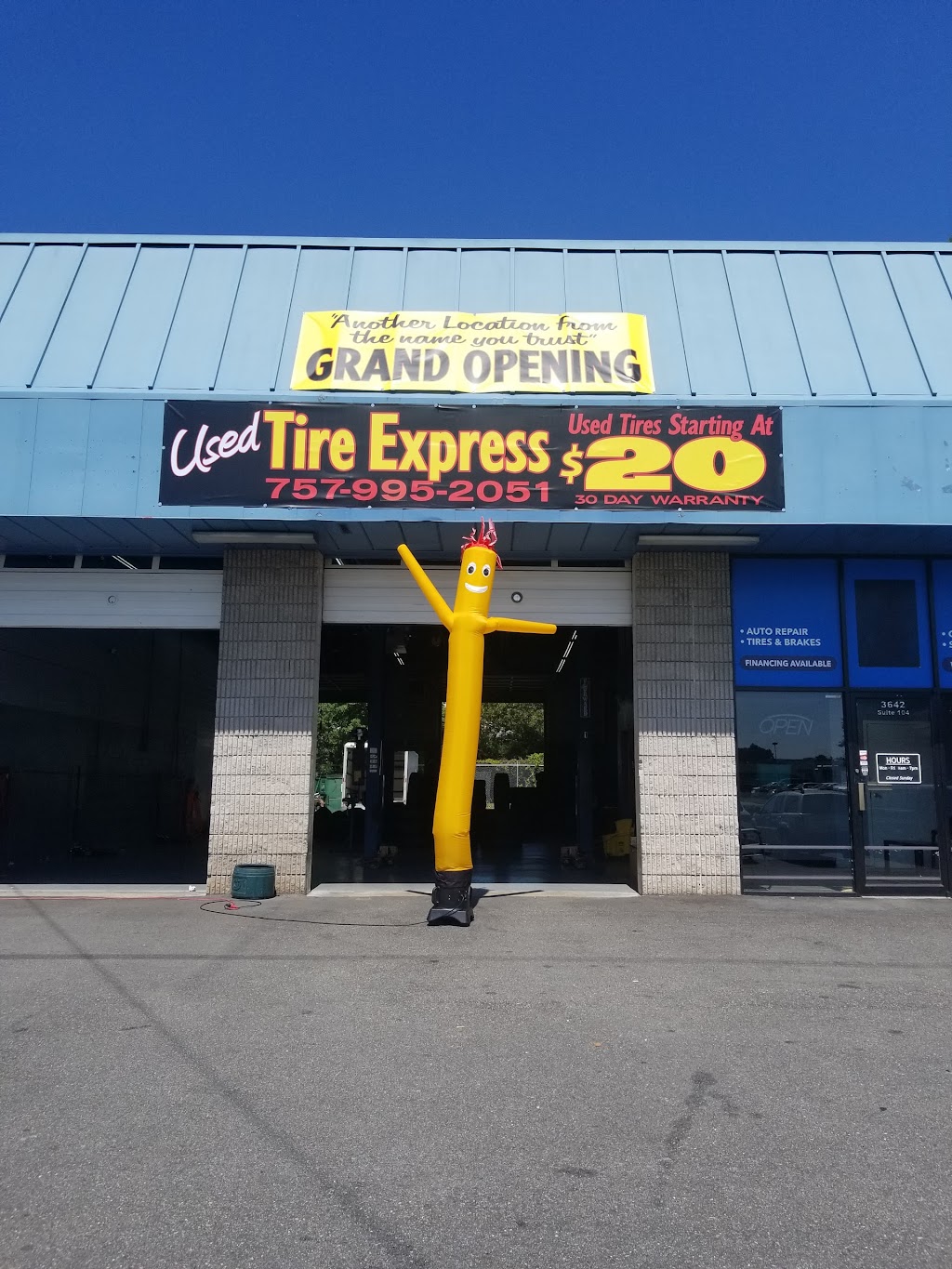 Used Tire Express | 3642 Holland Rd # 104, Virginia Beach, VA 23452, USA | Phone: (757) 995-2051