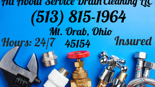 All About Service Drain Cleaning LLC | 105 Keethler St, Mt Orab, OH 45154, USA | Phone: (513) 815-1964