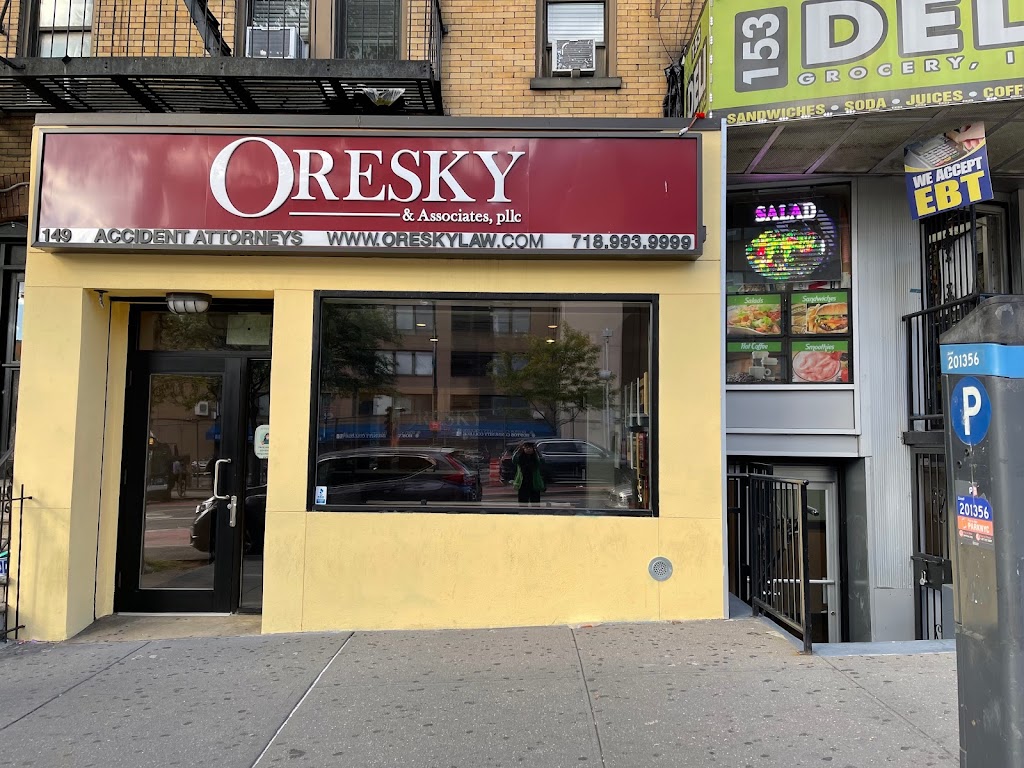 Oresky & Associates, pllc | 149 E 149th St, Bronx, NY 10451, USA | Phone: (718) 993-9999