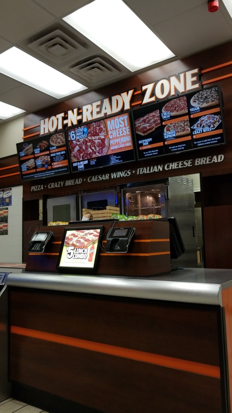 Little Caesars Pizza | 2340 West Rd, Trenton, MI 48183, USA | Phone: (734) 362-1900