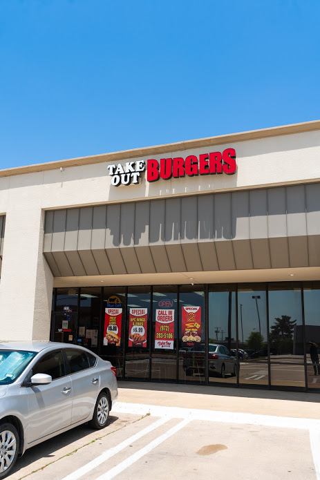 Take Out Burgers | 795 W Wheatland Rd, Duncanville, TX 75116, USA | Phone: (972) 283-5106