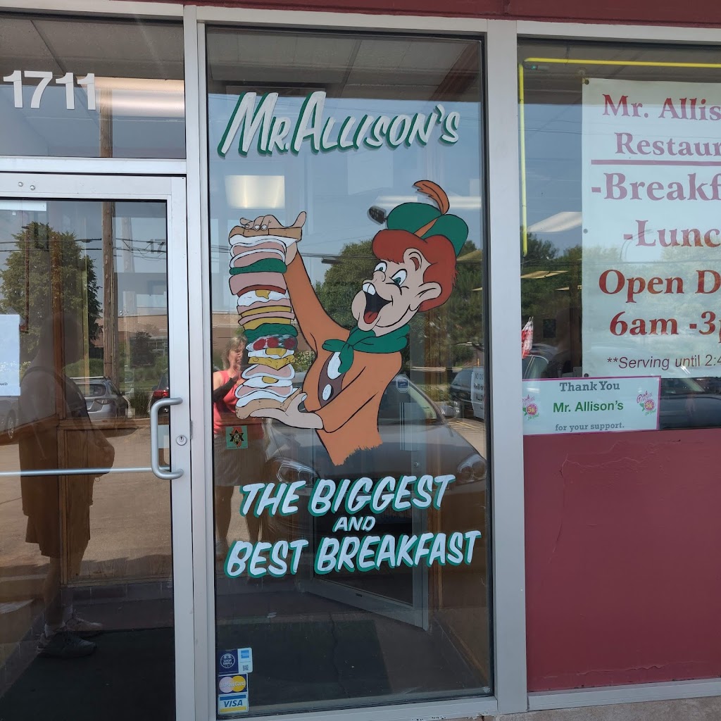 Mr Allisons Restaurant | 1711 E Central Rd, Arlington Heights, IL 60005, USA | Phone: (847) 228-5870