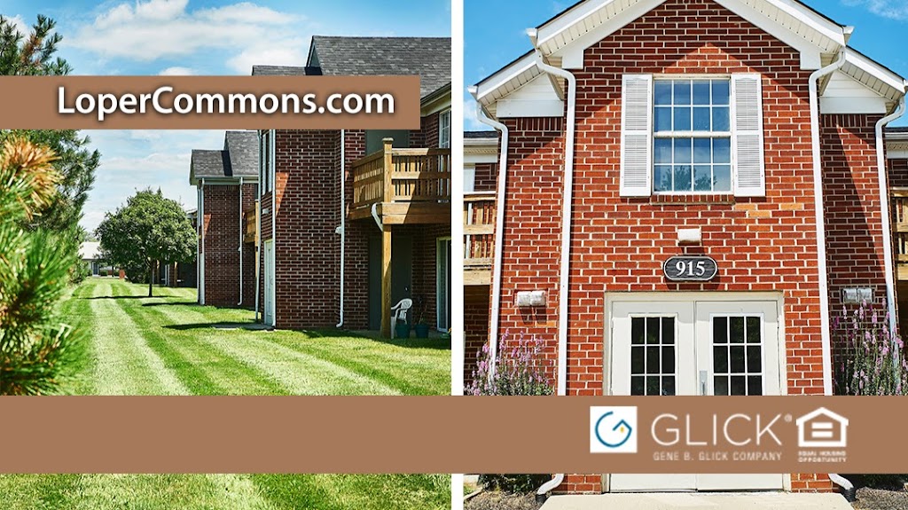 Loper Commons Apartments of Shelbyville | 919 Lewis Creek Ln, Shelbyville, IN 46176, USA | Phone: (317) 392-0022