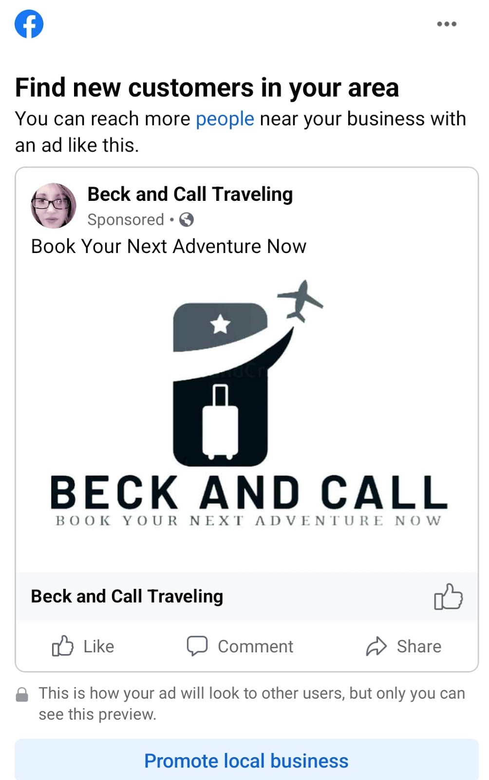 Beck and Call Traveling | 1696 E Poland Rd, New Castle, PA 16102, USA | Phone: (724) 674-0421