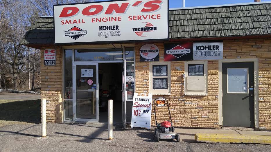 Dons Small Engine | 1449 Coon Rapids Blvd NW, Coon Rapids, MN 55433, USA | Phone: (763) 757-0192