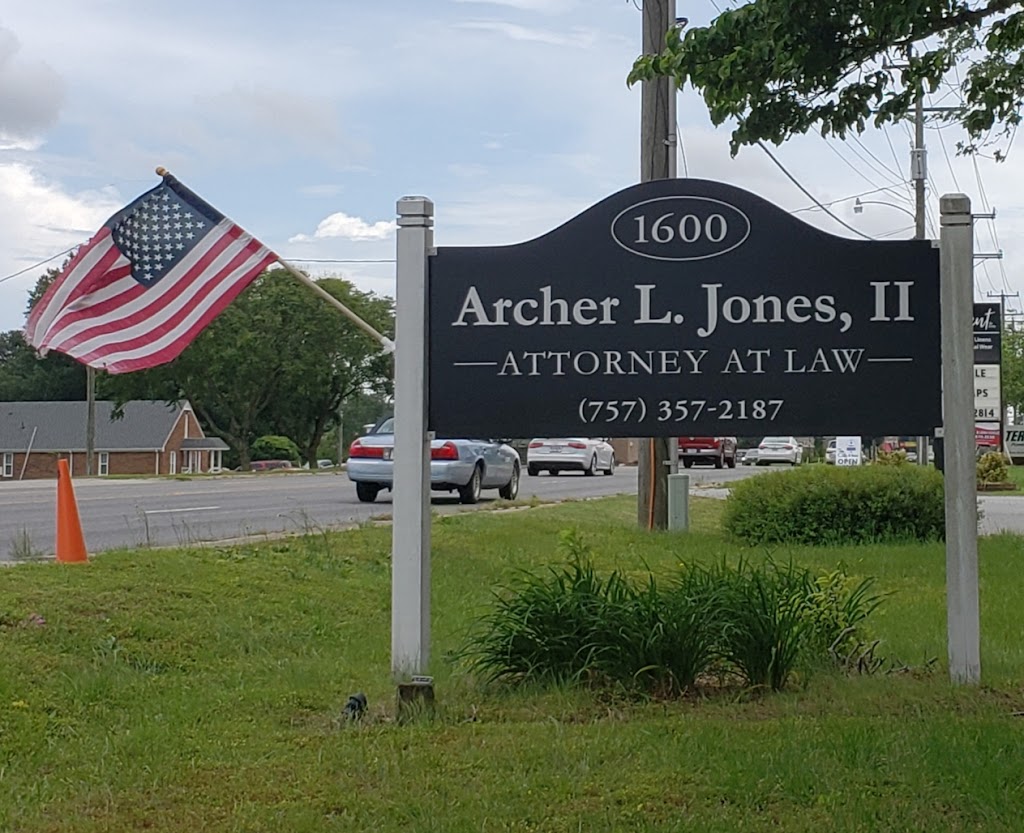 Archer Jones PC | 1600 S Church St, Smithfield, VA 23430, USA | Phone: (757) 357-2187