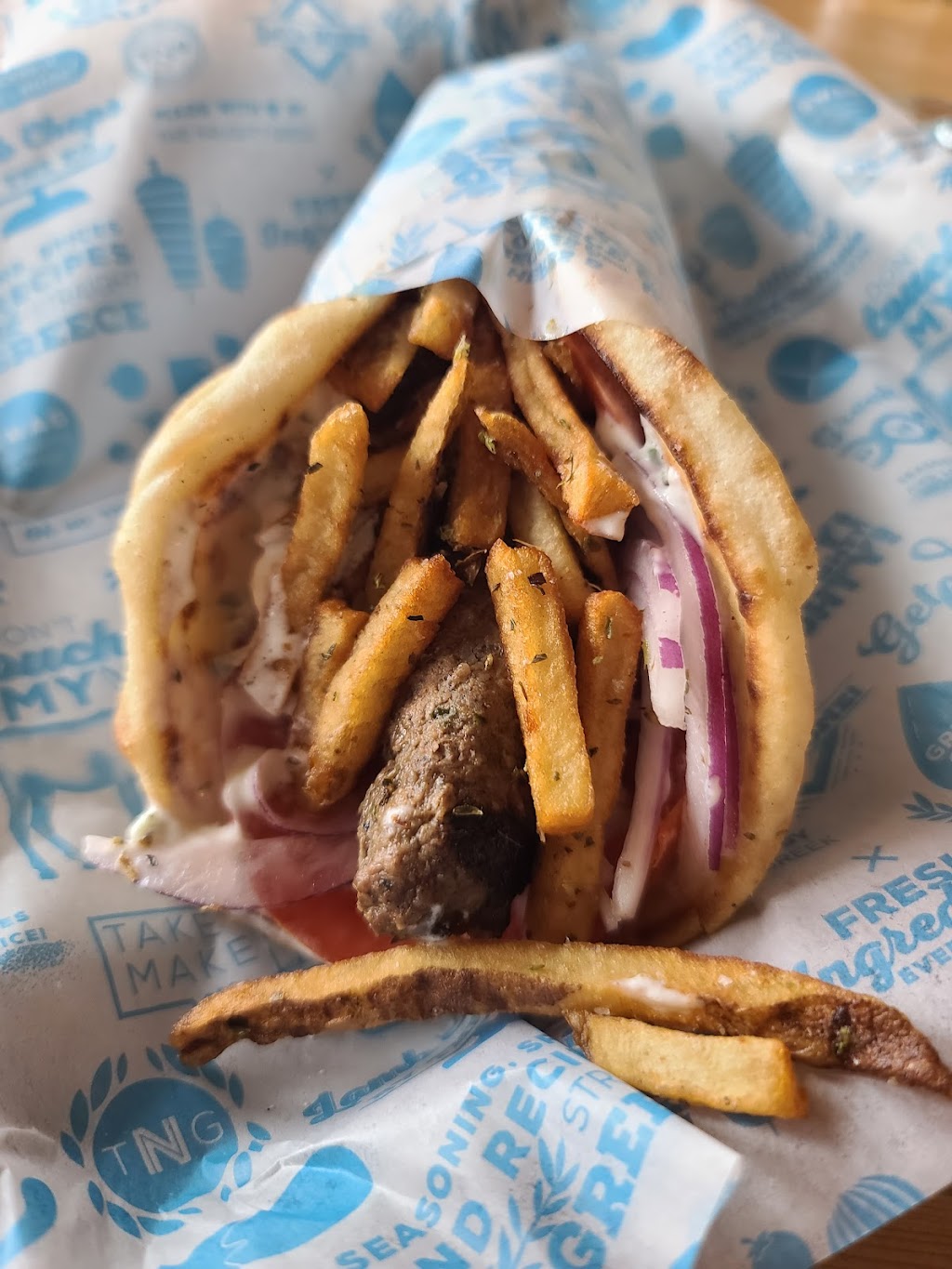 The Naughty Greek | 2400 University Ave W, St Paul, MN 55114, USA | Phone: (651) 219-4438