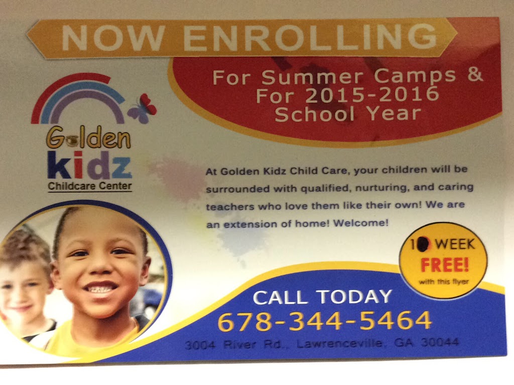 Golden Kidz Childcare Center/ Learning Center | 3004 River Dr SW, Lawrenceville, GA 30044, USA | Phone: (678) 344-5464