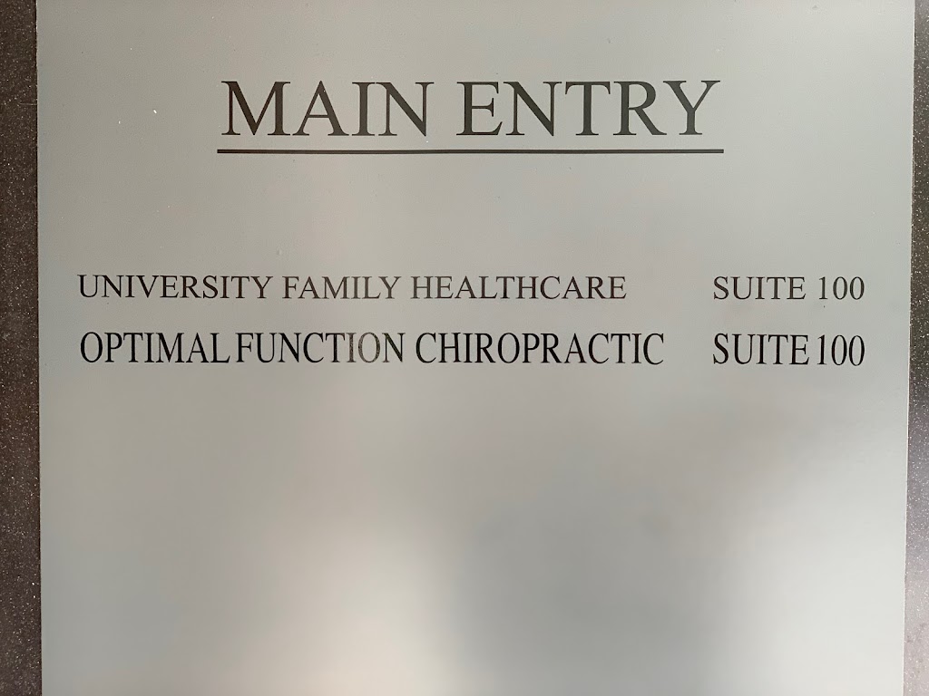 Optimal Function Chiropractic | 6731 Professional Pkwy W #100, Lakewood Ranch, FL 34240, USA | Phone: (941) 914-7246