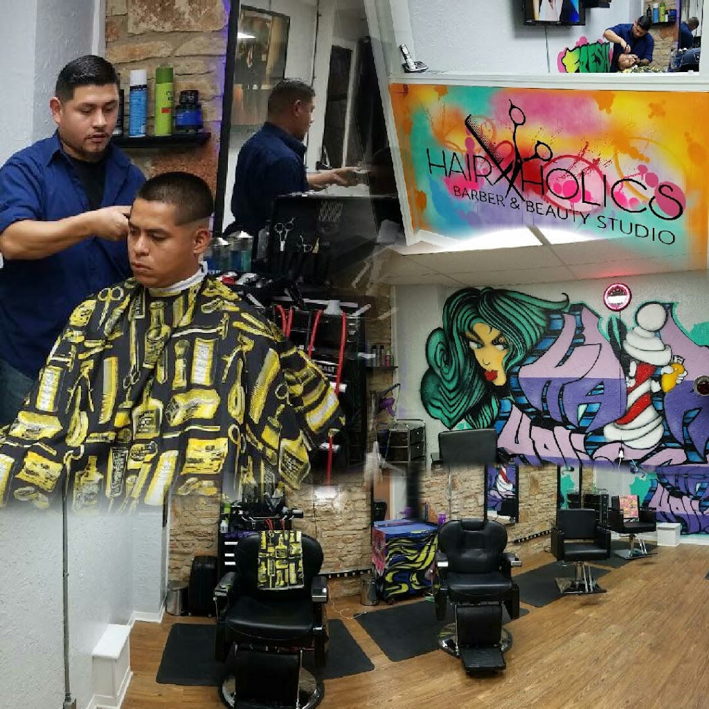 HAIRAHOLICS BARBER AND BEAUTY STUDIO | 300 S CM Allen Pkwy SUITE 214, San Marcos, TX 78666, USA | Phone: (512) 216-6428