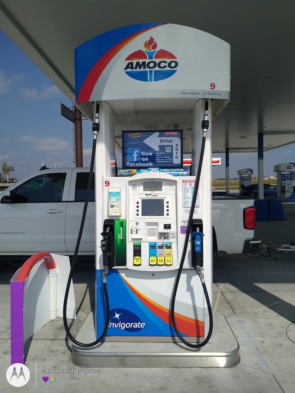 Temp-Stop #117 Amoco | 723 N Main St, Grain Valley, MO 64029, USA | Phone: (816) 355-0584