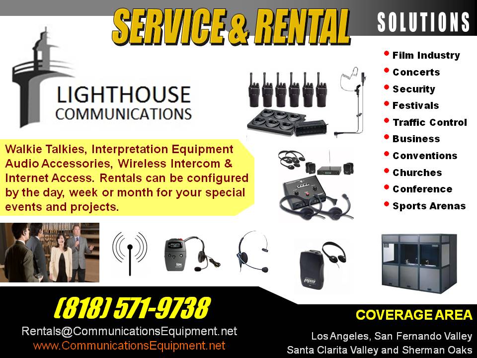 Lighthouse Communications Equipment | 27049 Santa Clarita Rd, Santa Clarita, CA 91350, USA | Phone: (818) 571-9738