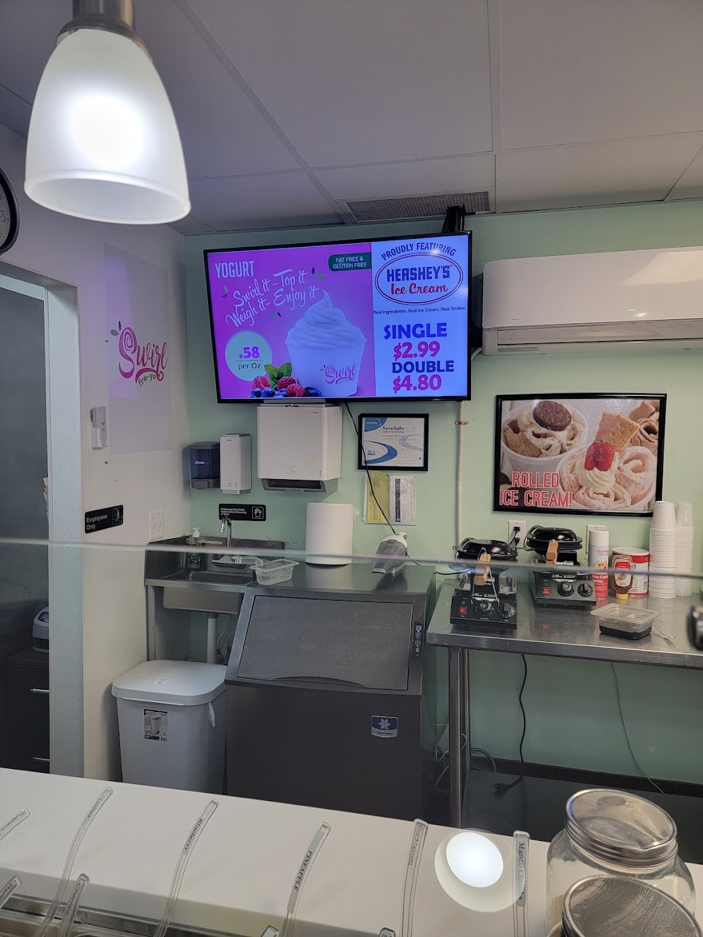 Swirl Fro-Yo | 3614, 2140 West Rd, Trenton, MI 48183, USA | Phone: (734) 561-3881