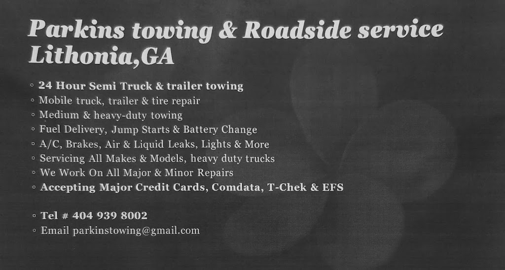 Parkins Towing & Roadside Services | 6591 Tribble St, Lithonia, GA 30058, USA | Phone: (470) 342-3137