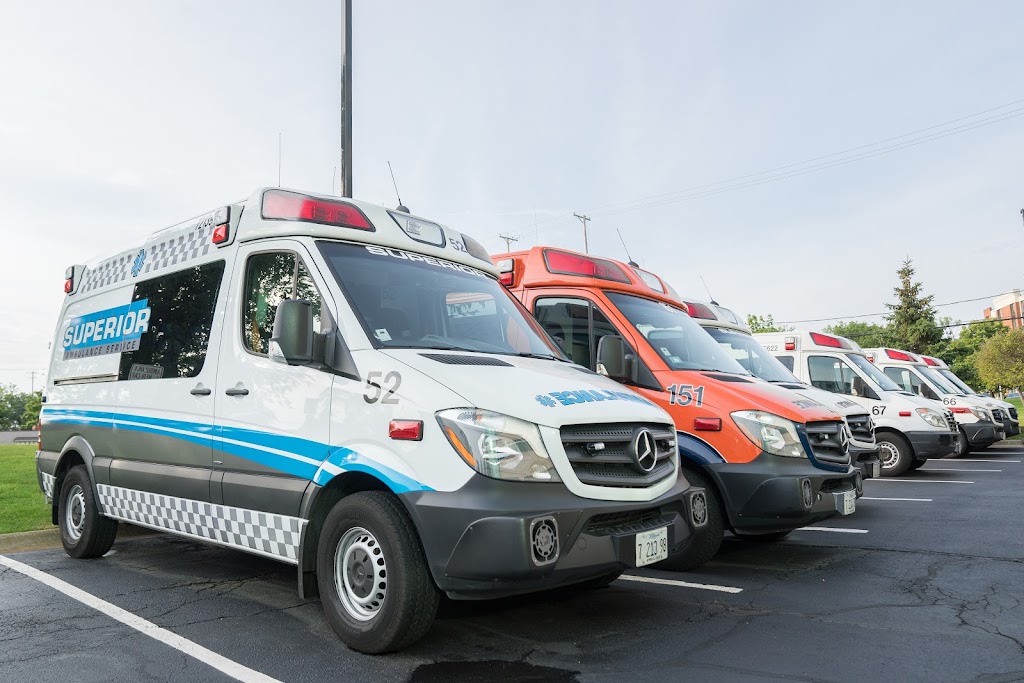 Superior Ambulance | 395 W Lake St, Elmhurst, IL 60126 | Phone: (630) 832-2000