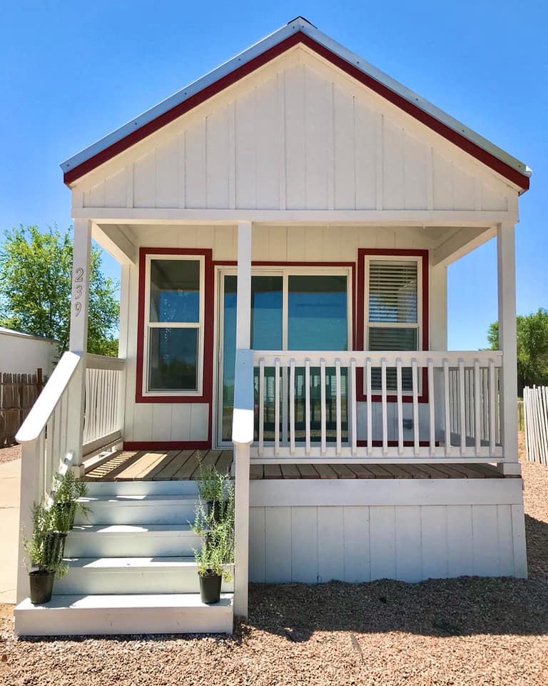 River Edge Tiny Home Village | 264 Vista del Rio St, Rio Communities, NM 87002, USA | Phone: (505) 859-5554