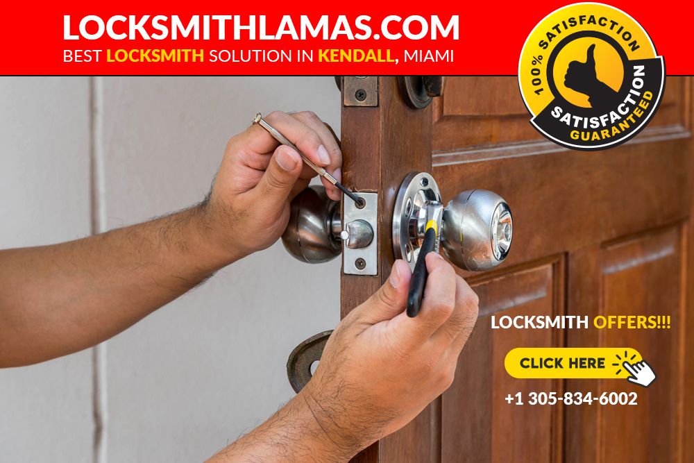 Lamas Locksmith Kendall - Cerrajero en Kendall, Miami | 12556 SW 118th Terrace, Miami, FL 33186, USA | Phone: (305) 834-6002