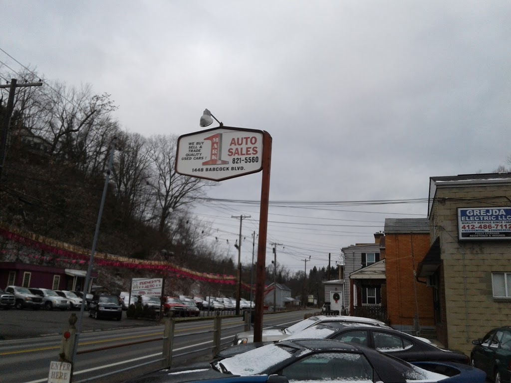 Mark 1 Auto Sales cash for cars | 1448 Babcock Blvd, Pittsburgh, PA 15209 | Phone: (412) 821-5560