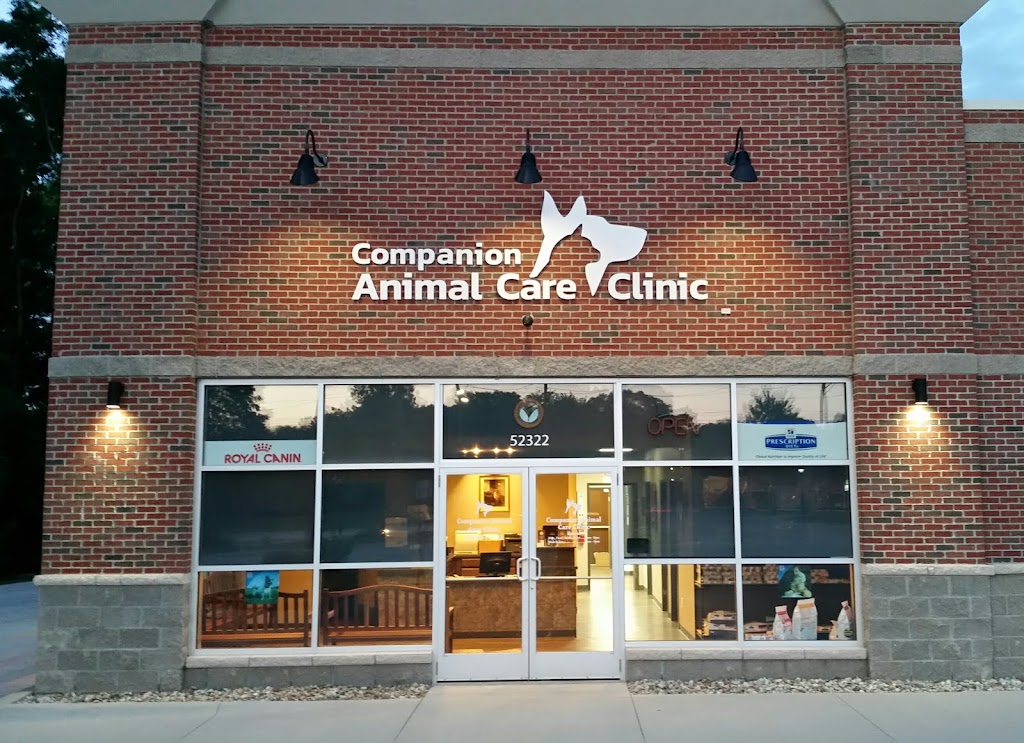 Companion Animal Care Clinic | 52322 Van Dyke Ave, Shelby Twp, MI 48316, USA | Phone: (586) 551-4728