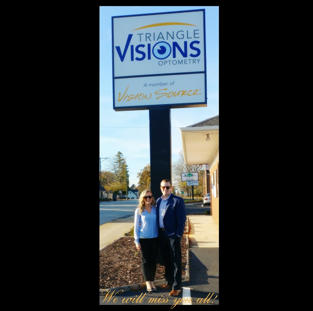 Triangle Visions Optometry | 202 W Center St, Lexington, NC 27292, USA | Phone: (336) 248-2237