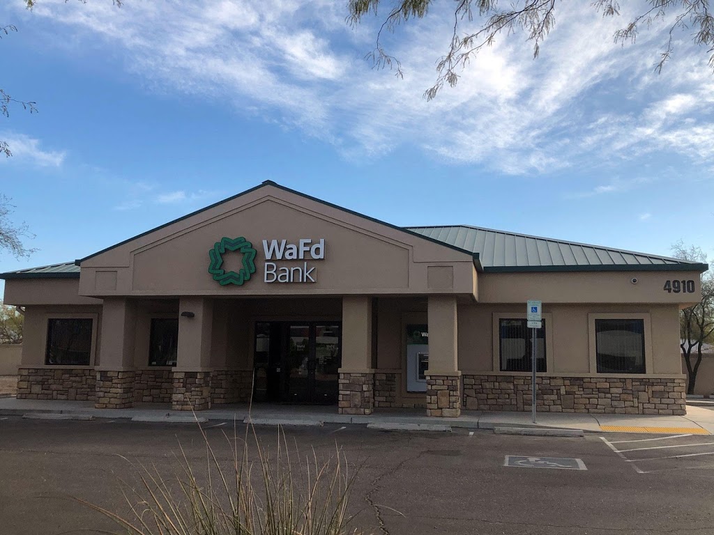 WaFd Bank | 4910 E Broadway Blvd, Tucson, AZ 85711, USA | Phone: (520) 748-7244