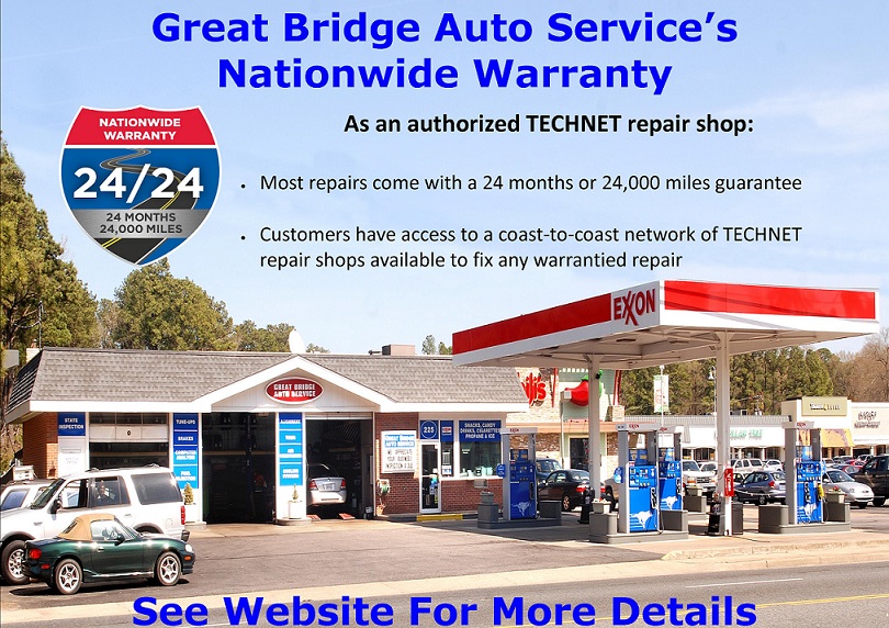 Great Bridge Auto Service | 225 S Battlefield Blvd, Chesapeake, VA 23322, USA | Phone: (757) 482-1188